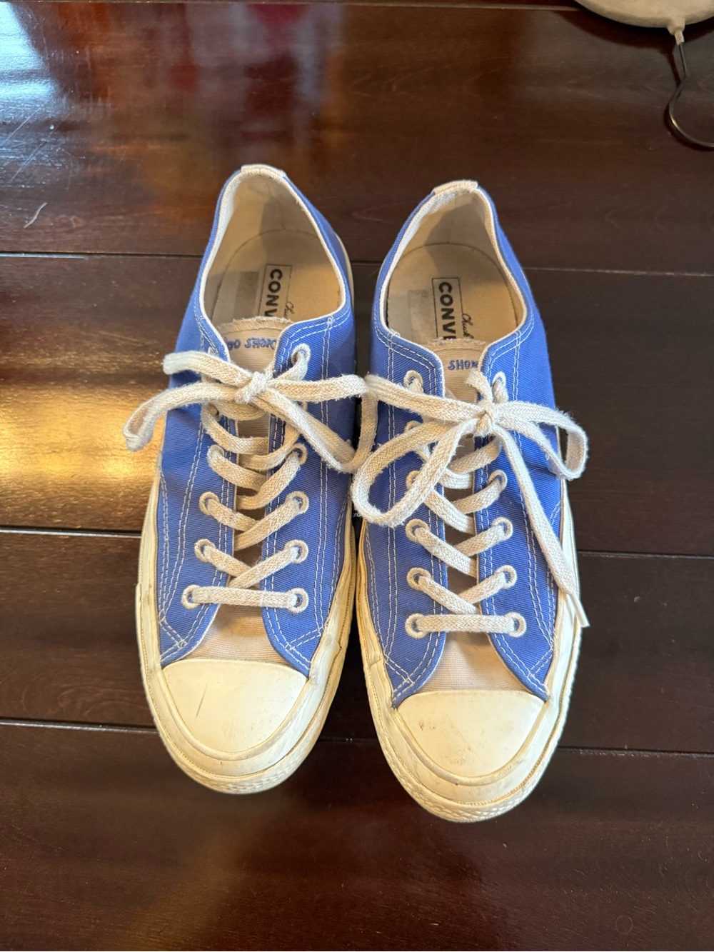 Converse Chuck Taylor Cobalt Blue Canvas Low-Top Sneakers
